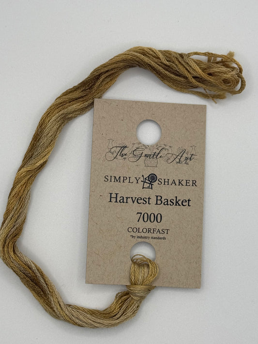 7000 Harvest Basket | 6 Strand Embroidery Floss by The Gentle Art