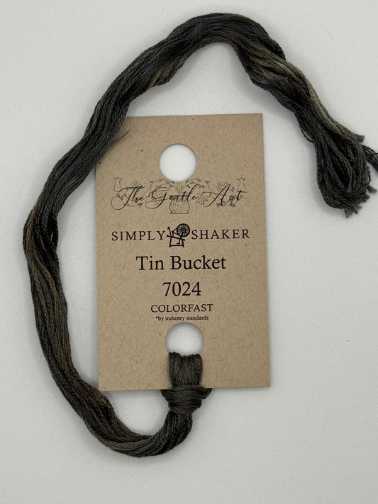 7024 Tin Bucket | 6 Strand Embroidery Floss by The Gentle Art