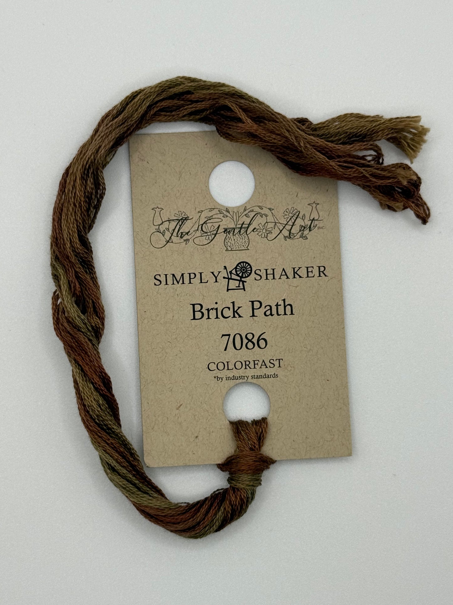 7086 Brick Path | 6 Strand Embroidery Floss by The Gentle Art