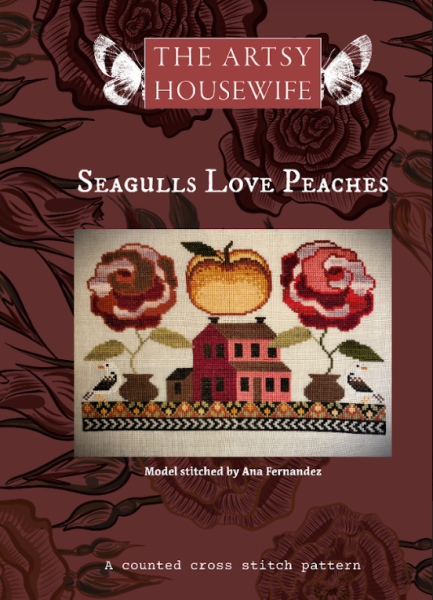 Seagulls Love Peaches by The Artsy Housewife