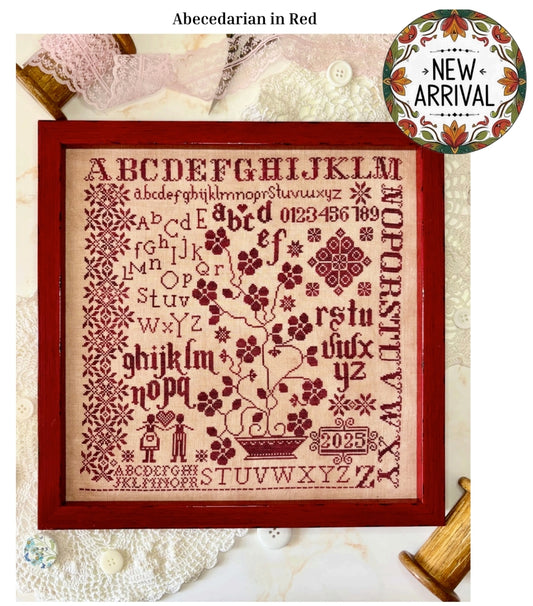 ✩Preorder✩  Abecedarian in Red by Yasmin's Made with Love