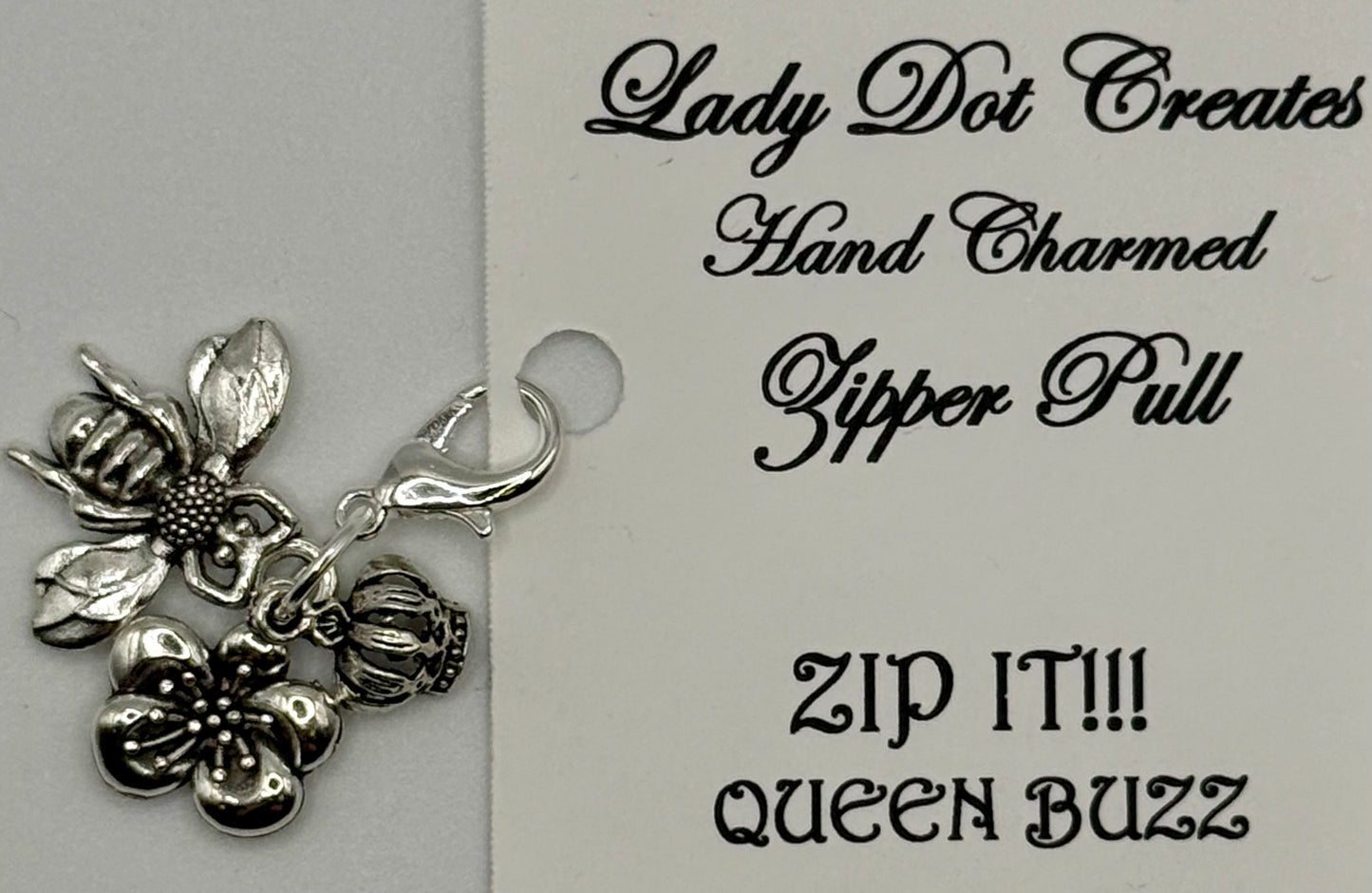 Queen Bee Zip It by Lady Dot Creates
