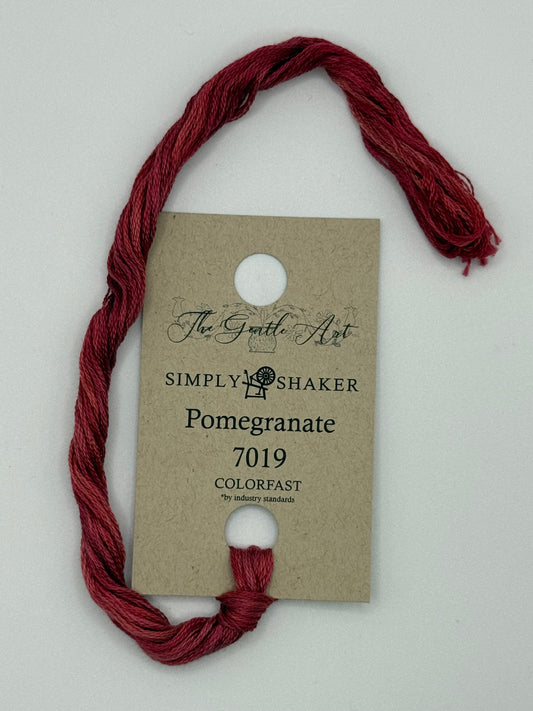 7019 Pomegranate | 6 Strand Embroidery Floss by The Gentle Art