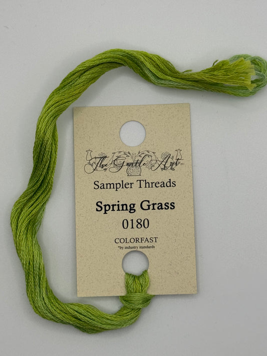 0180 Spring Grass | 6 Strand Embroidery Floss by The Gentle Art