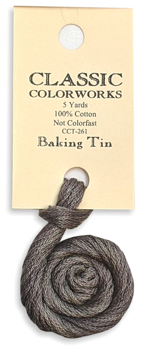 261 Baking Tin | 6 Strand Embroidery Floss by Classic Colorworks