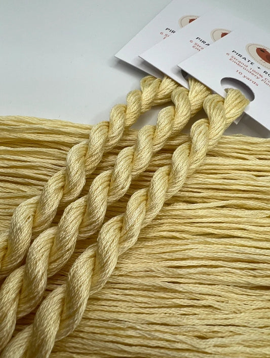 Banana | 6 Strand Embroidery Floss by Pirate + Robin