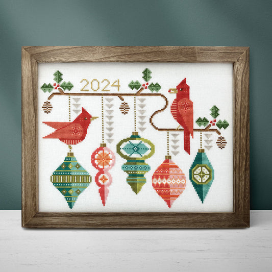 ✩Preorder✩ Bauble Birds by Boomerang Stitches