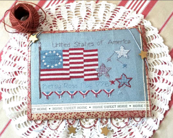 *PREORDER* Betsy Flag 1776 by Stitches in Style for Needlework Marketplace