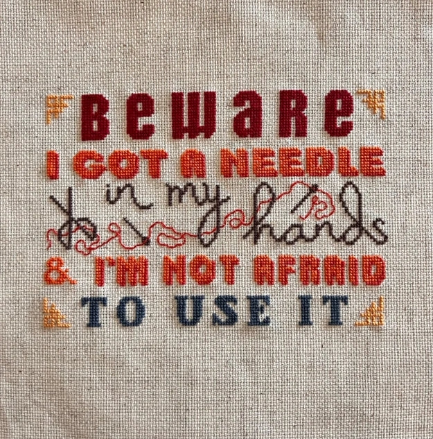 *PREORDER* Beware by December Stitches for Needlework Marketplace