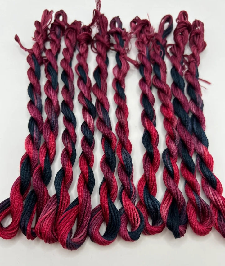 Black Dahlia | 6 Strand Embroidery Floss by Pirate + Robin