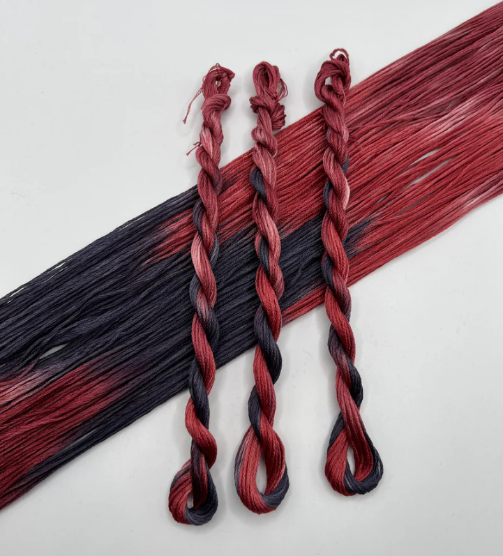 Black Rose | 6 Strand Embroidery Floss by Pirate + Robin