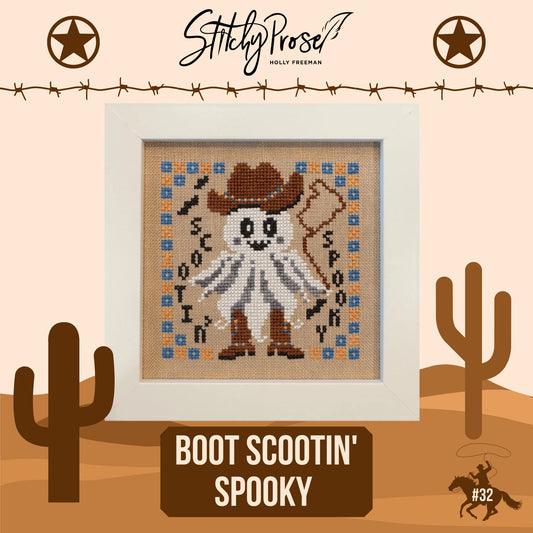 *PREORDER* Boot Scootin’ Spooky by Stitchy Prose for Needlework Marketplace