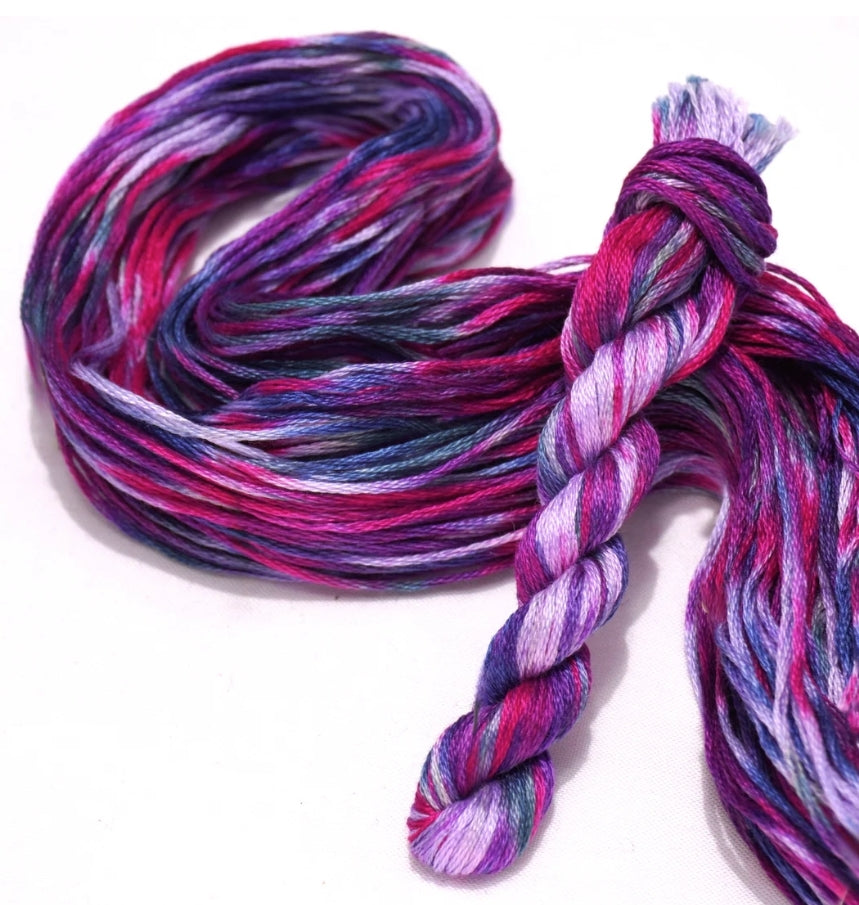 C135 Hot Mess (Chaos Collection) | 6 Strand Embroidery Floss by Cottage Garden Threads