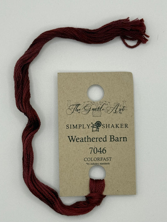 7046 Weathered Barn | 6 Strand Embroidery Floss by The Gentle Art