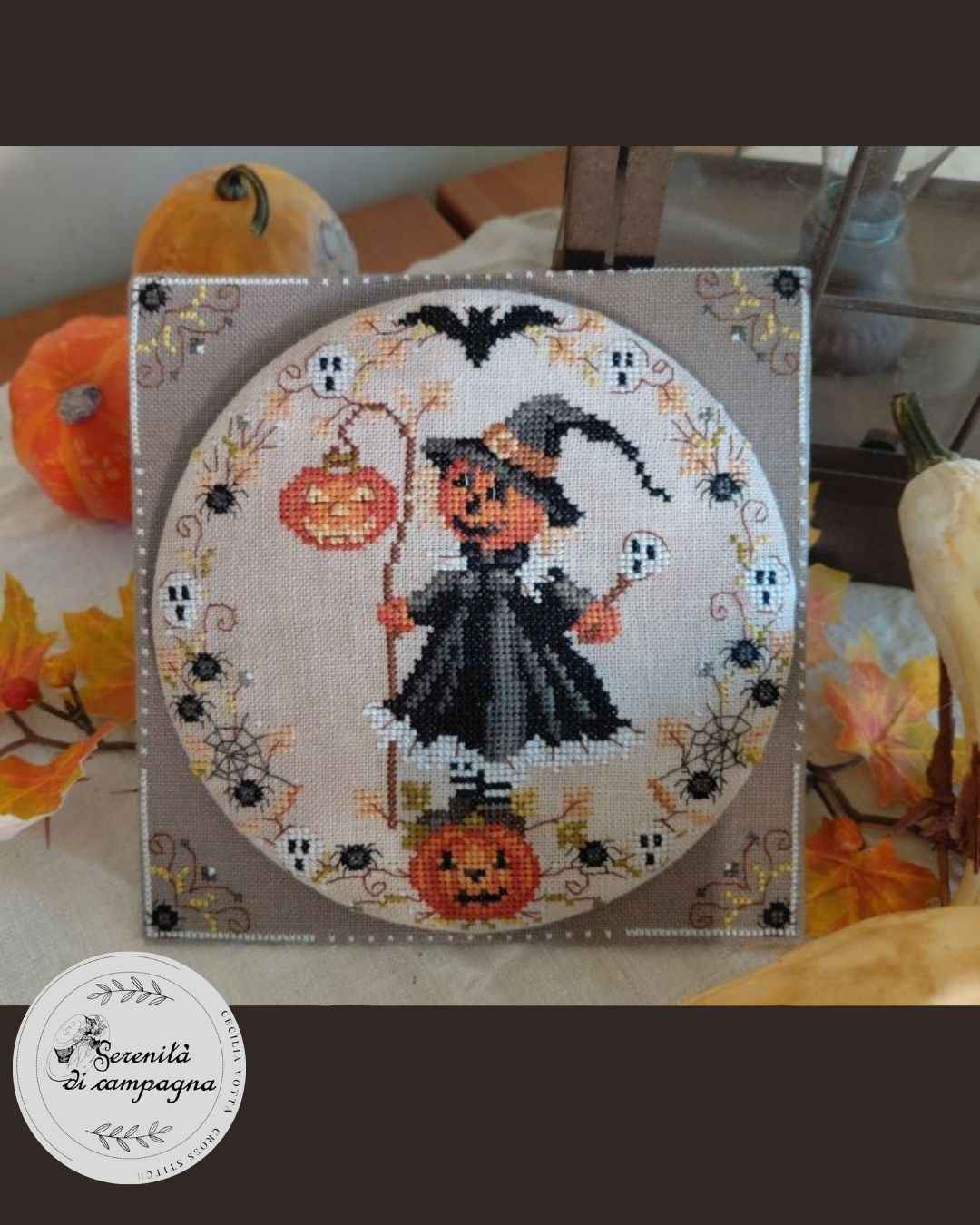 *Preorder* CV295 Halloween - Strega Zucca by Serenità Di Campagna