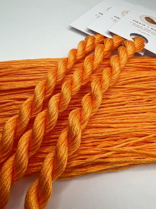 ✩Preorder✩ Cantaloupe (10 yard Skein) by Pirate and Robin