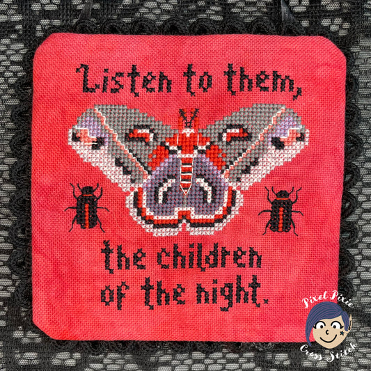 *PREORDER* Children of the Night by Pixie Pixel Cross Stitch for Needlework Marketplace