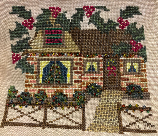 ✩Preorder✩ Christmas House by Paddock Lane Designs