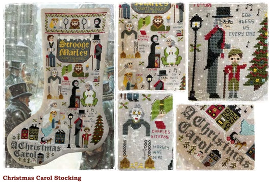 ✩Preorder✩ Christmas Carol Stocking by Fairy Wool in the Wood