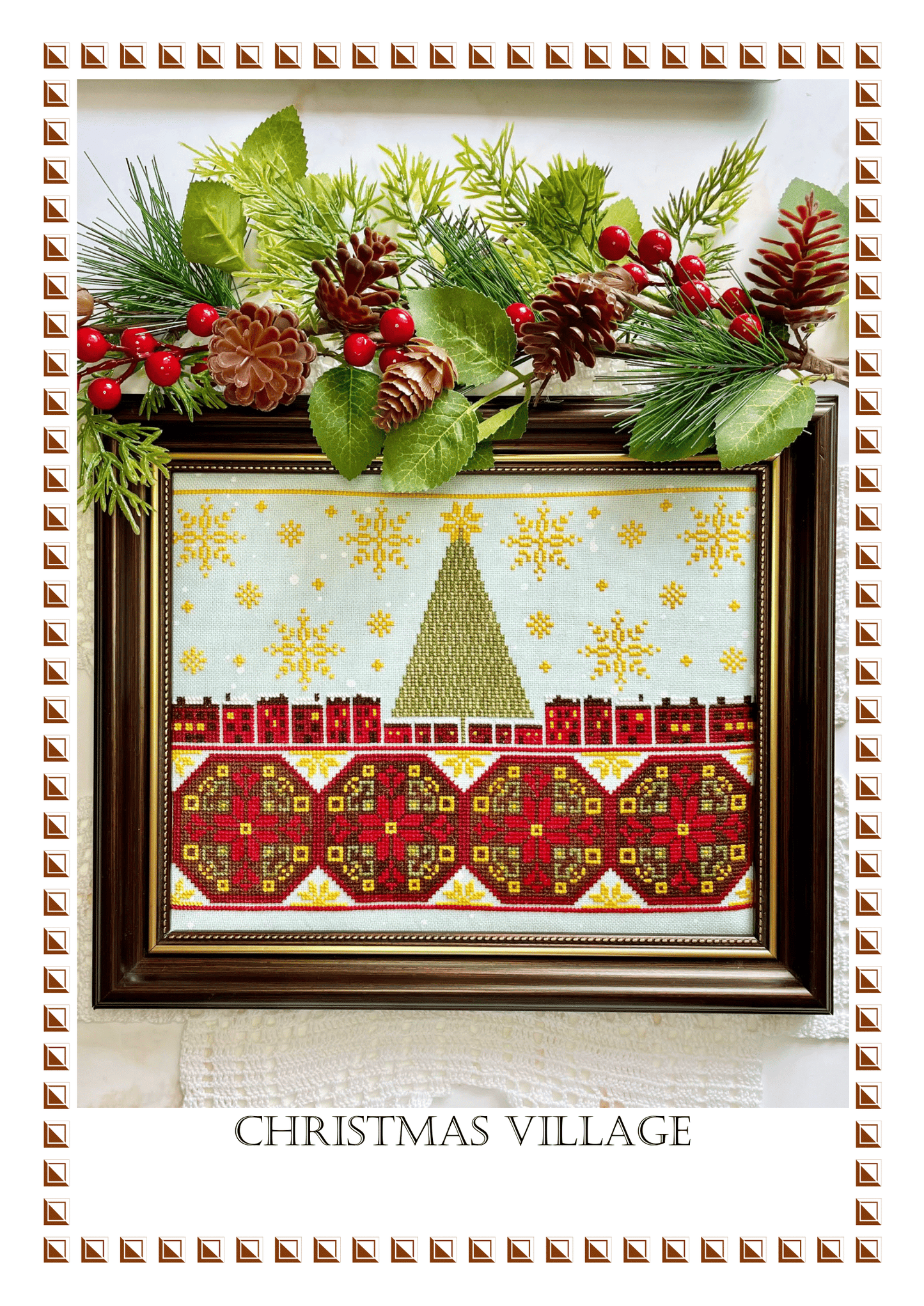 *PREORDER* Christmas Village by Yasmin's Made with Love for Needlework Marketplace