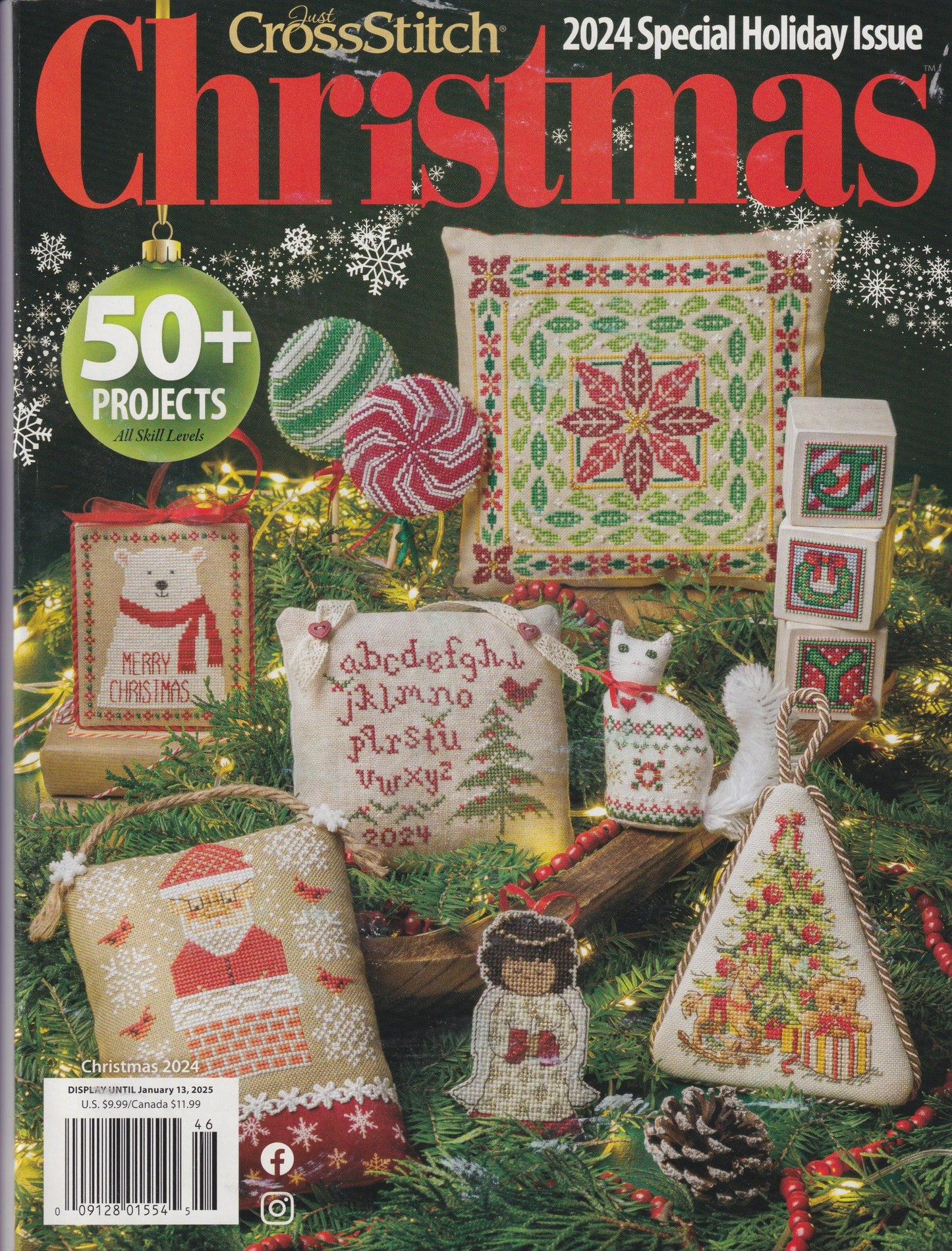 Just Cross Stitch 2024 Christmas Ornament Special Edition