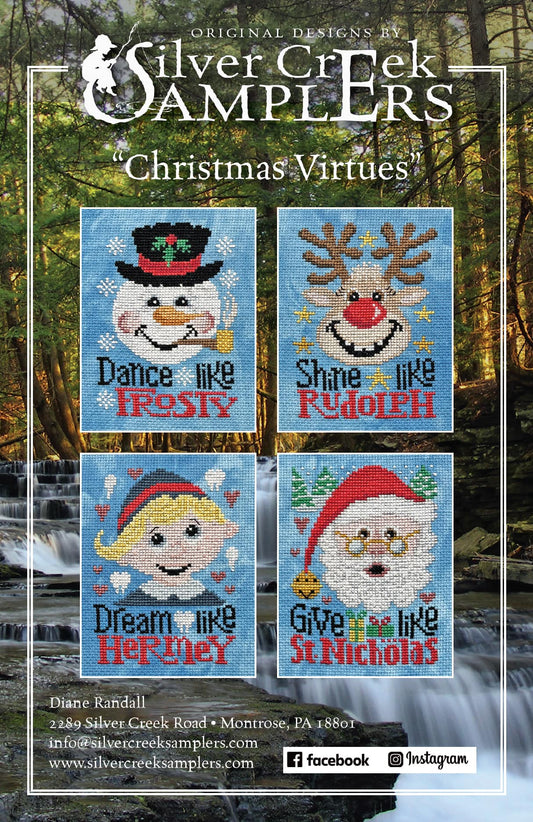 *PREORDER* Christmas Virtues by Silver Creek Samplers for Needlework Marketplace