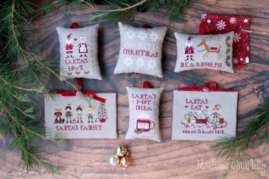 *PREORDER* Christmas Pillows by Madame Chantilly for Needlework Marketplace