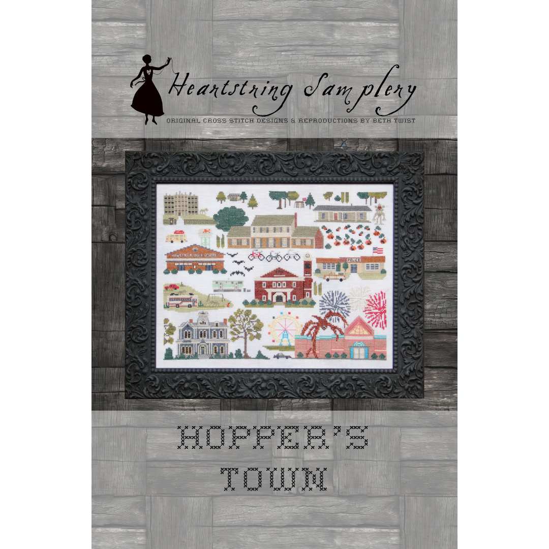 ✩Preorder✩ Hopper's Town by Heartstring Samplery