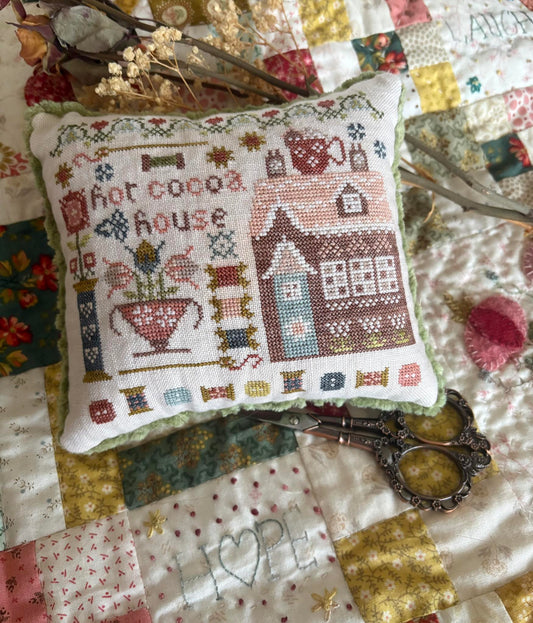 The Houses on Stitchery Lane #4 The Hot Cocoa House by Pansy Patch Quilts and Stitchery