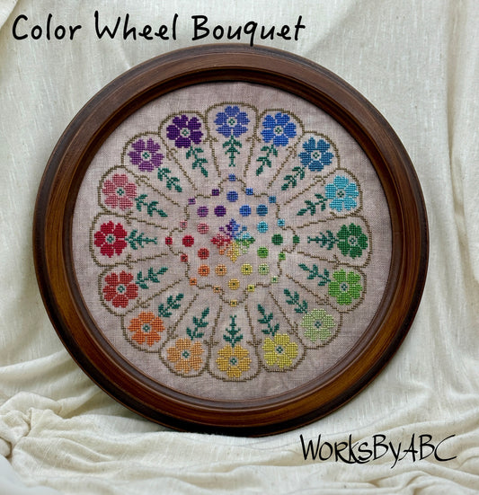 ✩Preorder✩ Color Wheel Bouquet by WorksByABC