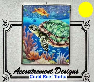 *PREORDER* Coral Reef Turtle Needle Minder by Accoutrement Designs for Needlework Marketplace