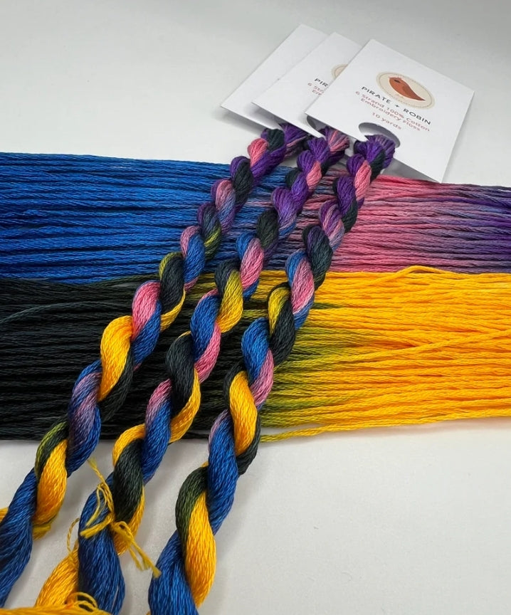 Coraline | 6 Strand Embroidery Floss by Pirate + Robin