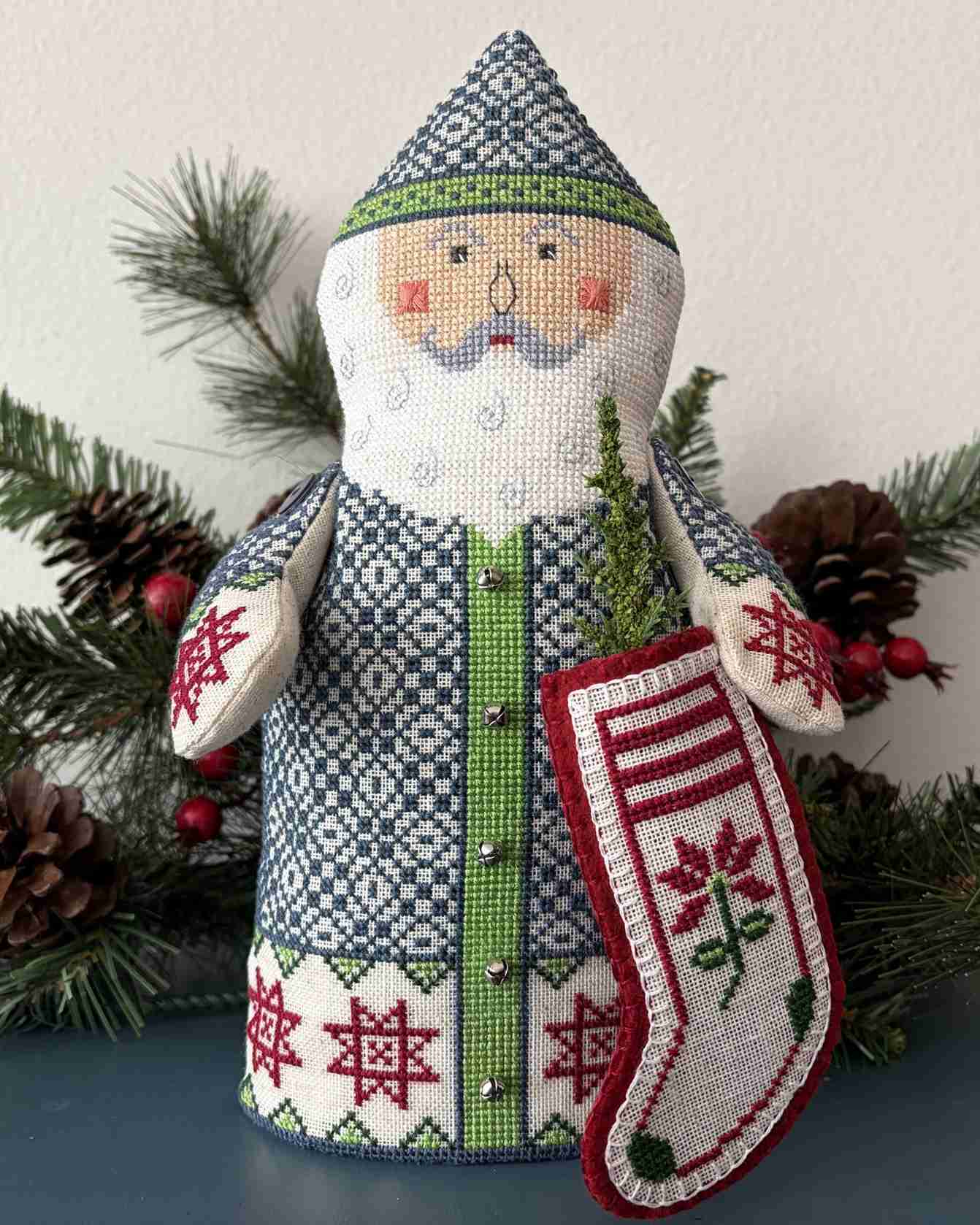 *Preorder* Coverlet Claus by The Needle's Notion
