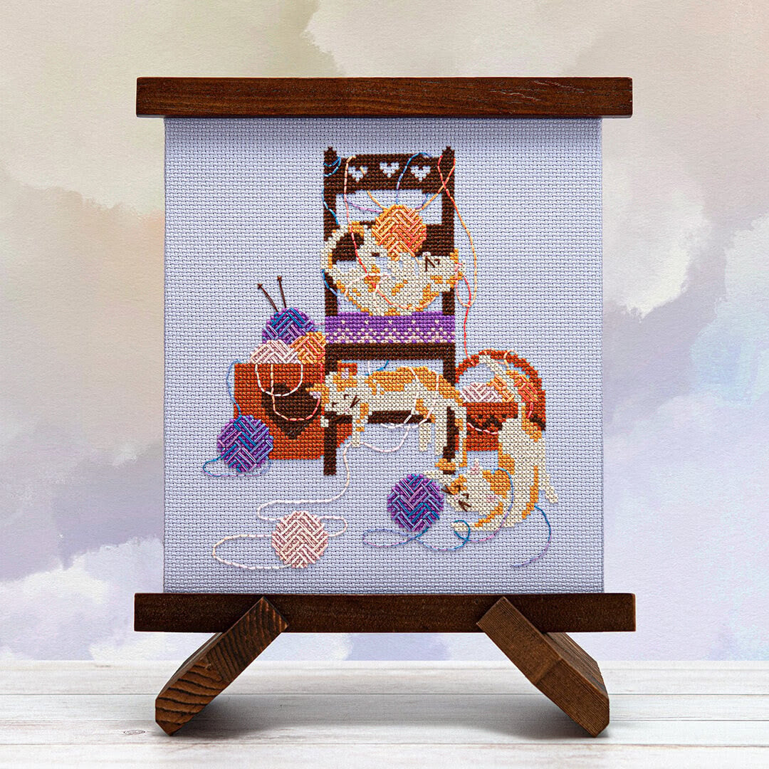 *PREORDER* Crafty Cats by Counting Puddles for Needlework Marketplace