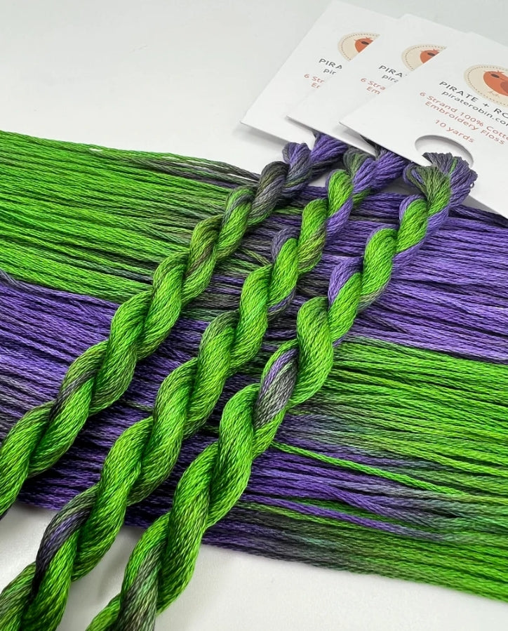 Crocus | 6 Strand Embroidery Floss by Pirate + Robin