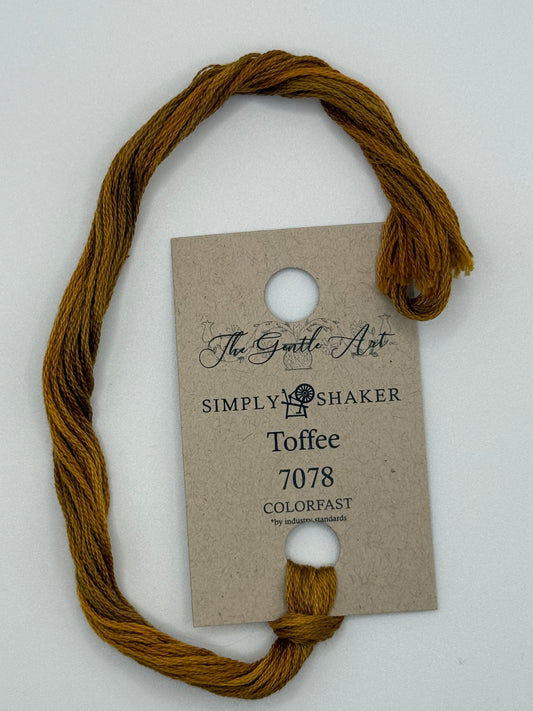 7078 Toffee | 6 Strand Embroidery Floss by The Gentle Art