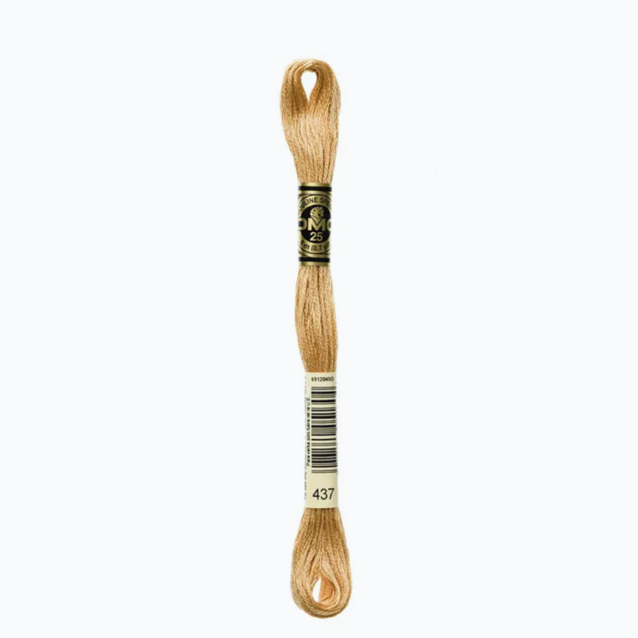 DMC 6 Strand Cotton Embroidery Floss #437 - Tan Light
