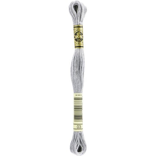 DMC 6 Strand Cotton Embroidery Floss #003 - Medium Tin