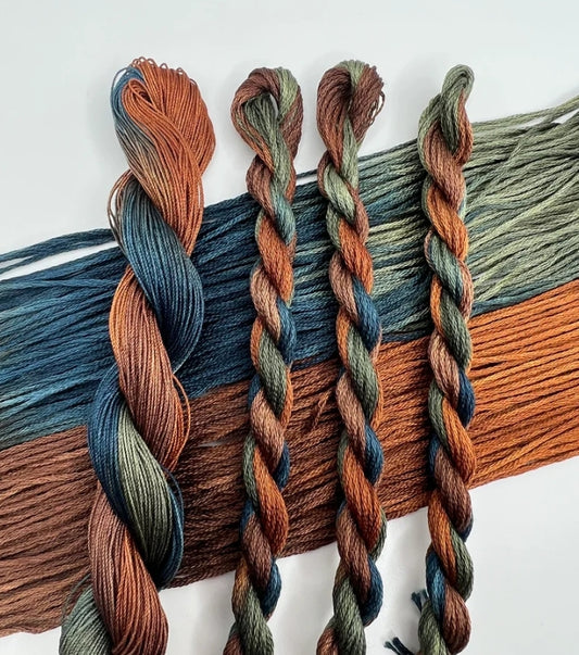 Dark Copper | 6 Strand Embroidery Floss by Pirate + Robin