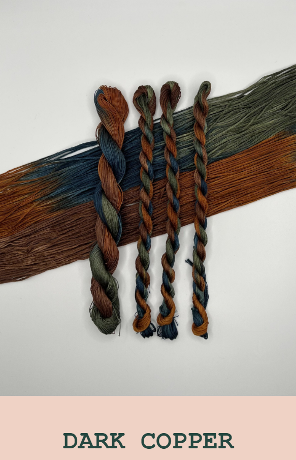 ✩Preorder✩ Dark Copper (10 yard Skein) by Pirate and Robin
