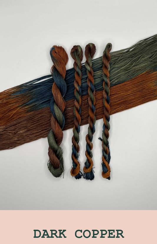 ✩Preorder✩ Dark Copper (10 yard Skein) by Pirate and Robin