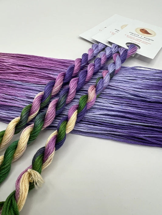 Delphinium | 6 Strand Embroidery Floss by Pirate + Robin