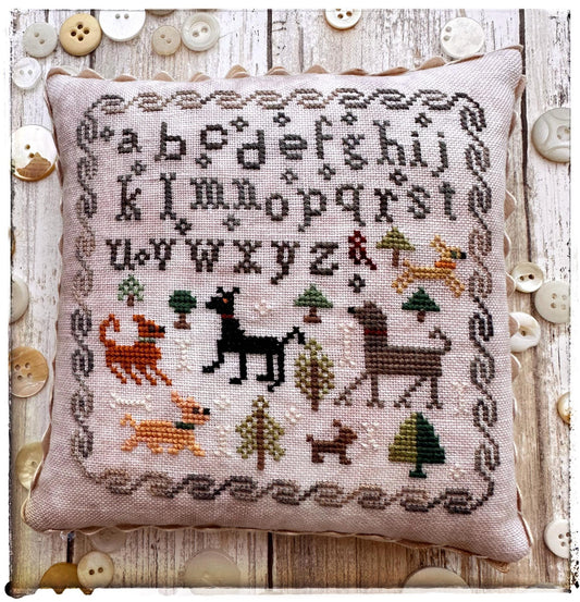 *PREORDER* Dog Days Sampler by Lucy Beam for Needlework Marketplace