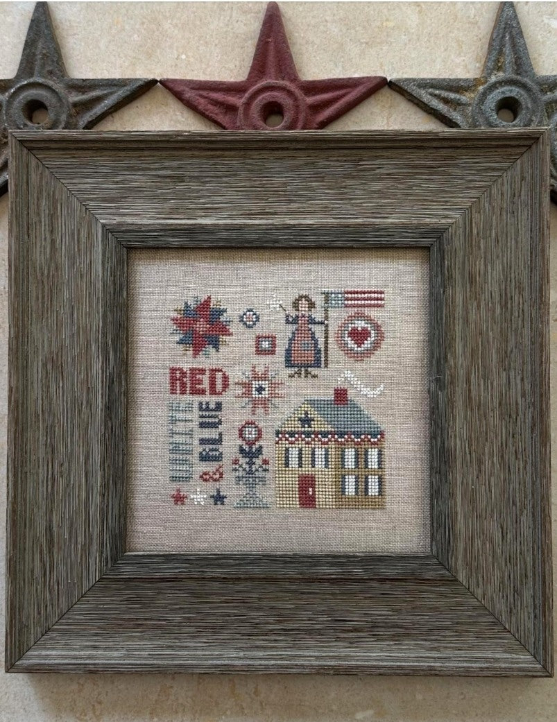 ✓ Doodles: Red, White & Blue by Heart in Hand