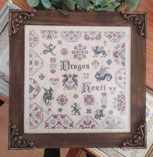*Preorder* Dragonheart Sampler by Vintage Tulip Designs