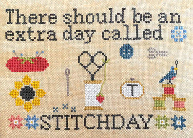 *Nashville Market 26' Preorder* Stitch Day by Needle Bling Designs-Cross Stitch-Needle Bling Designs-Millennial Fabrics