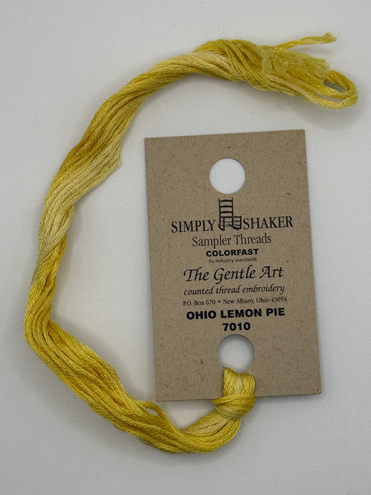 7010 Ohio Lemon Pie | 6 Strand Embroidery Floss by The Gentle Art