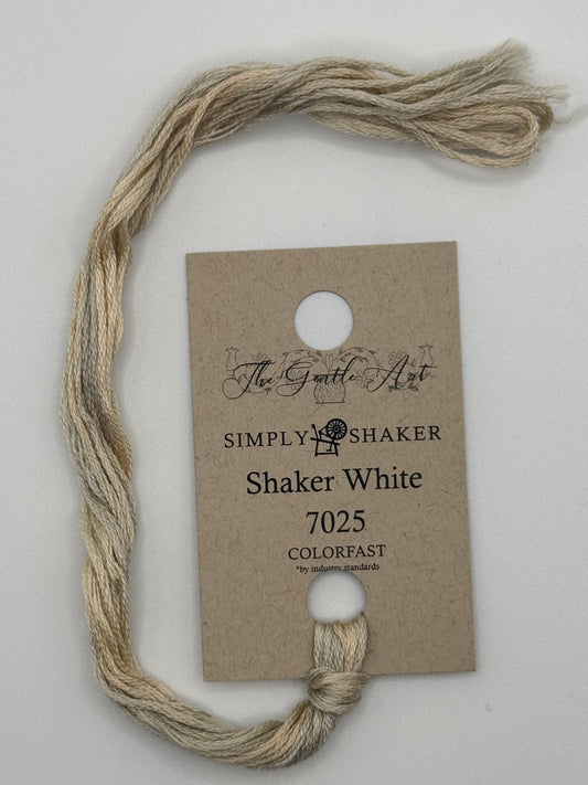 7025 Shaker White | 6 Strand Embroidery Floss by The Gentle Art