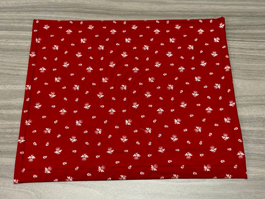 Red Floral Vinyl Project Bag-Millennial Fabrics-Millennial Fabrics