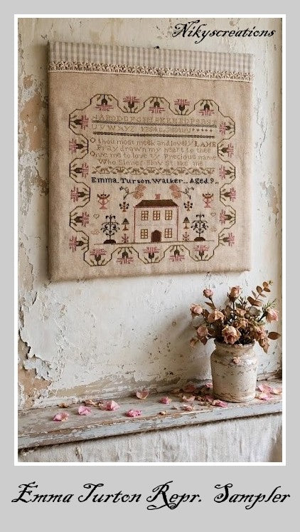*Preorder* Emma Turton Reproduction Sampler by Nikyscreations